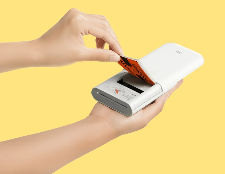 Xiaomi Mijia Portable Smart AR Photo Printer 300dpi Mini Pocket DIY Share 500mAh Picture Printer Work with Mijia APP