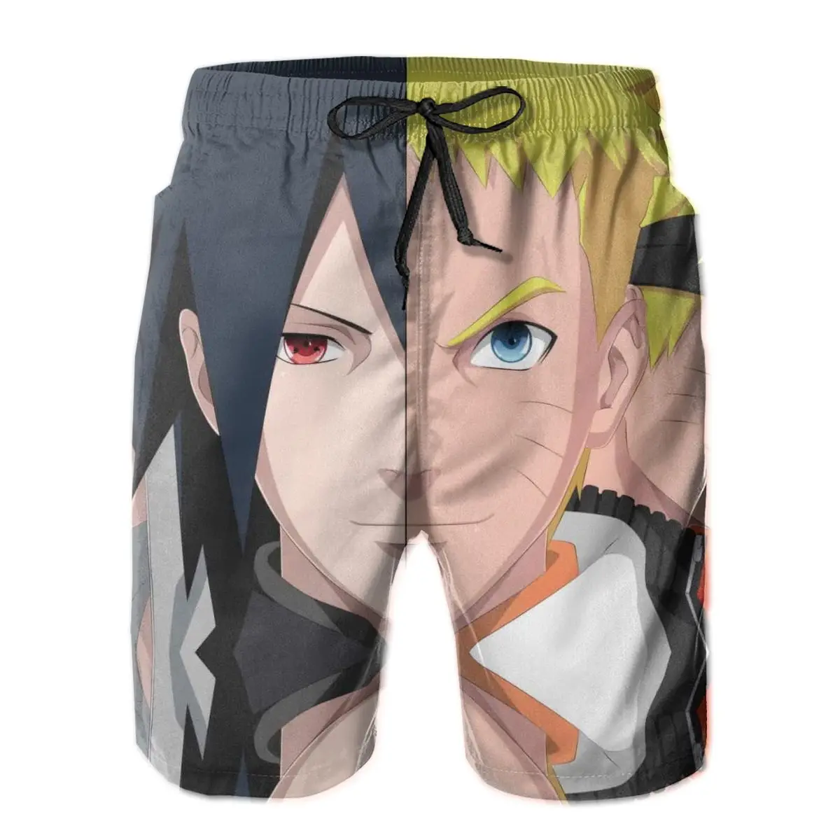 

Summer Men Causal Shorts Breathable Quick Dry Funny Geek Anime,kakashi running Hokage11 Male Shorts
