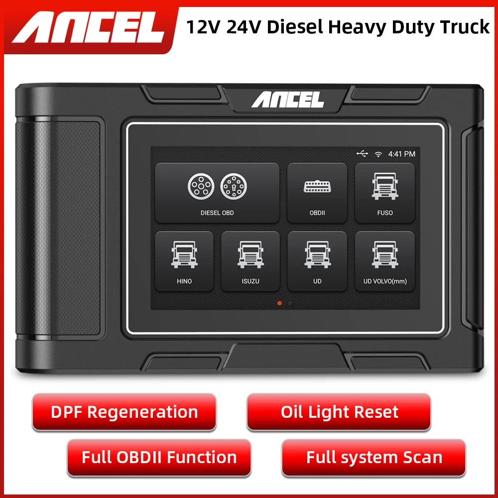 Диагностический сканер ANCEL HD3200 OBD2 сверхмощный Автомобильный прибор для