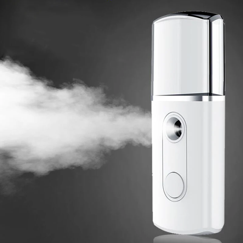 

20ml USB Nano Face Mist Handy Cool Mist Spray Machine Portable Face Hydration Sprayer Essential Oil Steamed Face