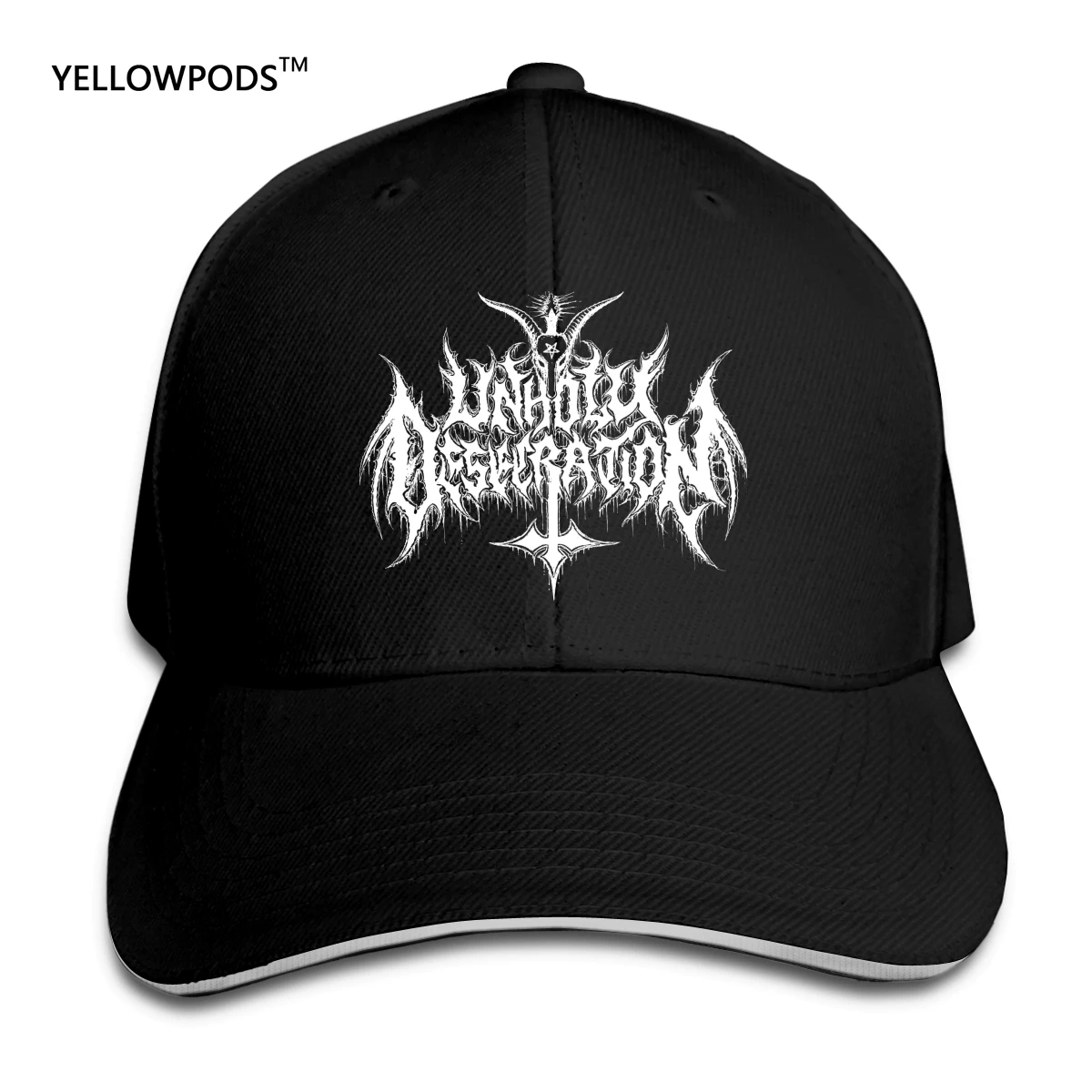 

Новинка 2020, модные бейсболки унисекс Unholy the metal band, Снэпбэк кепки, Пляжные шапки