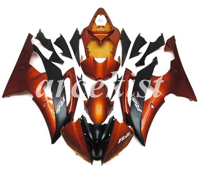 Новый комплект обтекателей для мотоцикла ABS подходит YAMAHA YZF R6 2008 2016 08 09 10 11 12 13 14 15 16