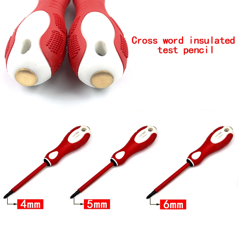 2-в-1 двойная головка отвертка Электрический тестер Пенс зонд 50-1000 в детектор