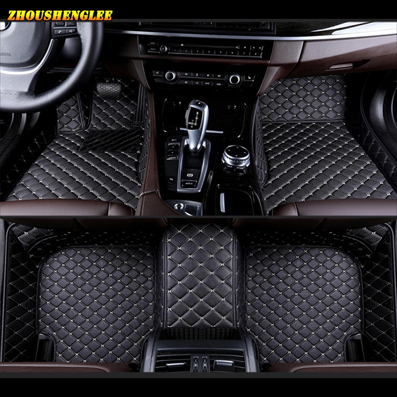 Пользовательские автомобильные коврики для Volkswagen все модели vw Passat Polo golf TIGUAN JETTA Touran Touareg EOS автостайлинг авто коврики