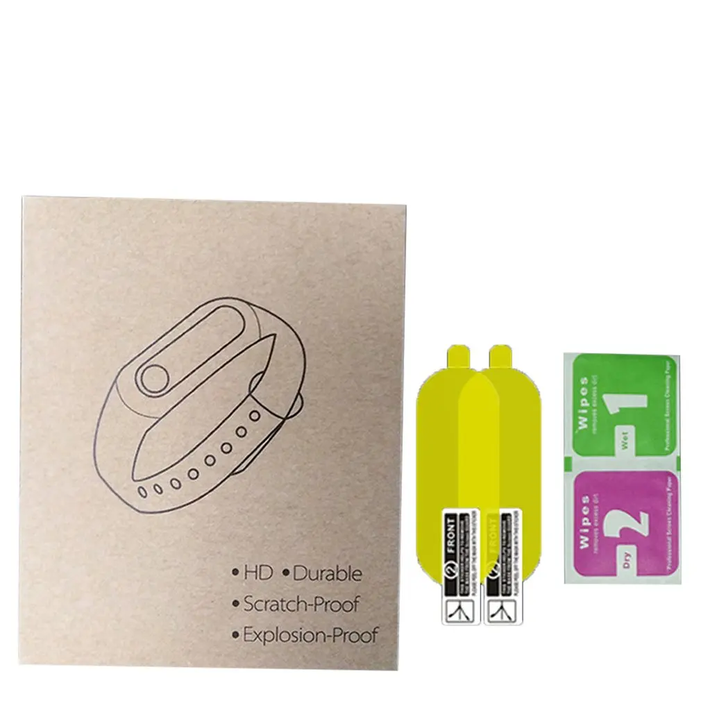 Для xiao mi браслет 4 пленка устойчивая к царапинам Взрывозащищенная