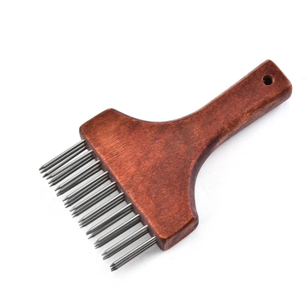 1 шт. размягчитель мяса не инструменты мини говядины иглы стейк с деревянной