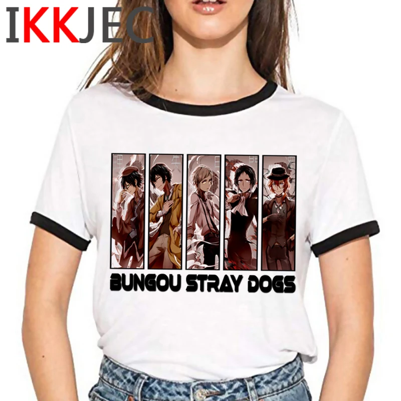 

Bungou Stray Dogs t-shirt summer top female kawaii aesthetic graphic tees women tshirt top tees graphic tees women