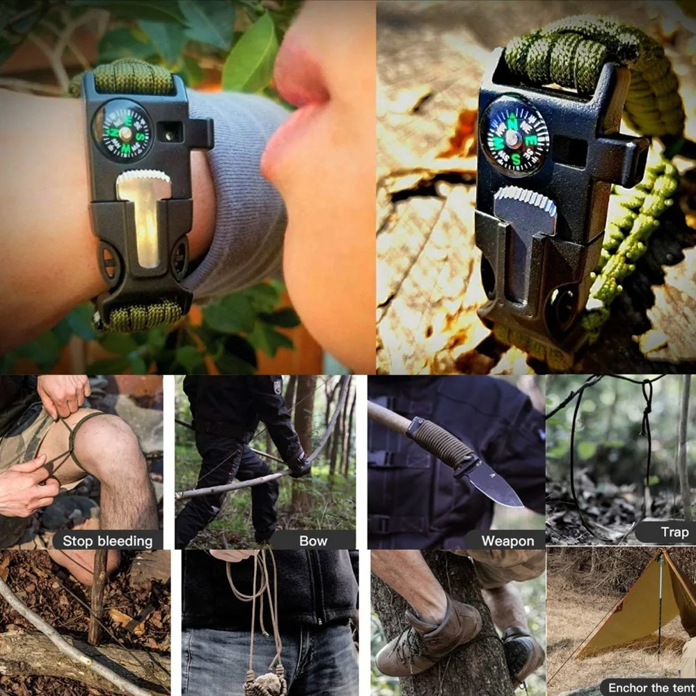 Карманная цепная пила для выживания Φ с нейлоновой сумкой внешняя Версия 65 см