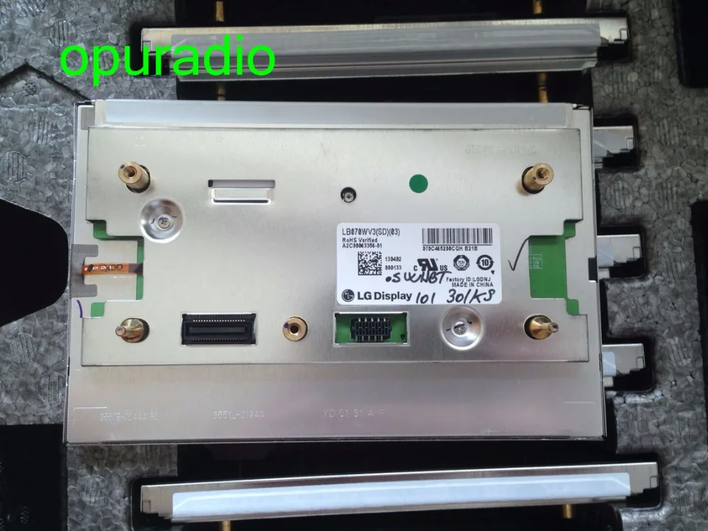 Новый 7 дюймовый ЖК дисплей LB070WV3(SD)(03) LB070WV3 SD03 экран для Mercedes Ben W204 E260 автомобильный