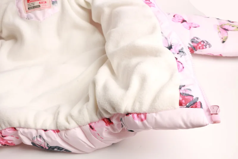 

Keep Warm Thicken Girls Jackets Cotton Autumn And Winter Fashion Kids Jacket Hooded Fur Collar Casual Girls Coat Kid Clothes