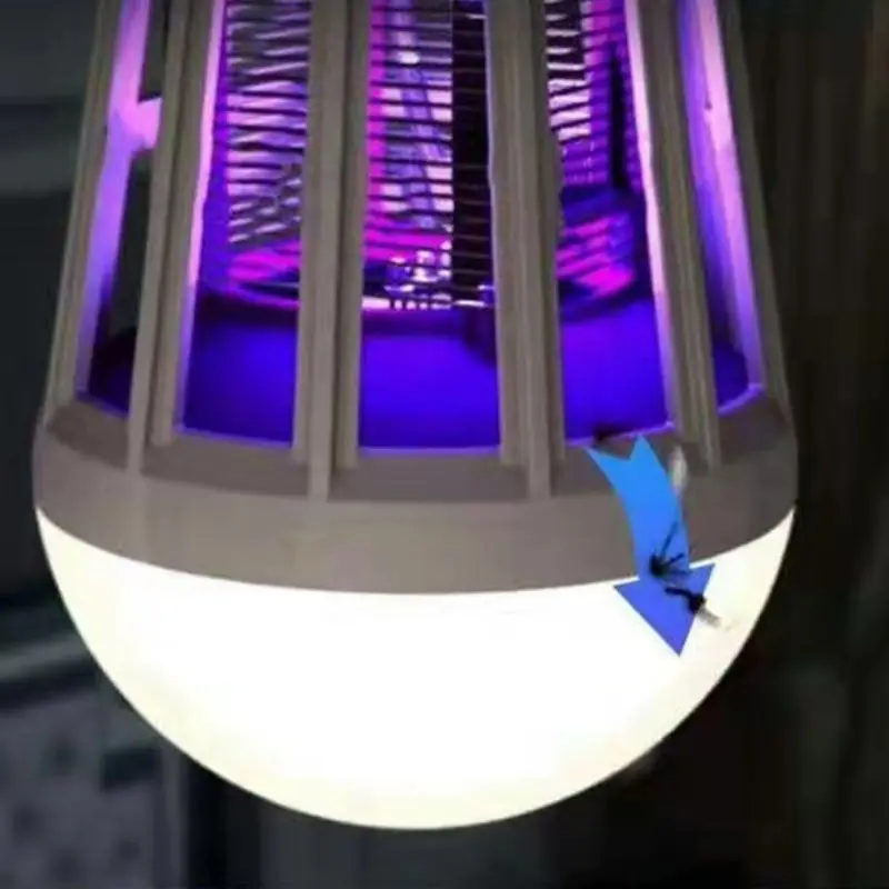 

2In1 9W LED Bulb Electric Mosquito Killer Light 220V/110V Anti Insect Night Lamp