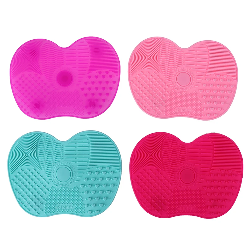 Силиконовая губка для чистки кистей макияжа матовая кисть инструменты мытья