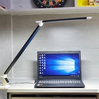 12w led clip desk lamp 5 lighting modes with 5 brightness levels eye care touch control table light for office room jobs learn