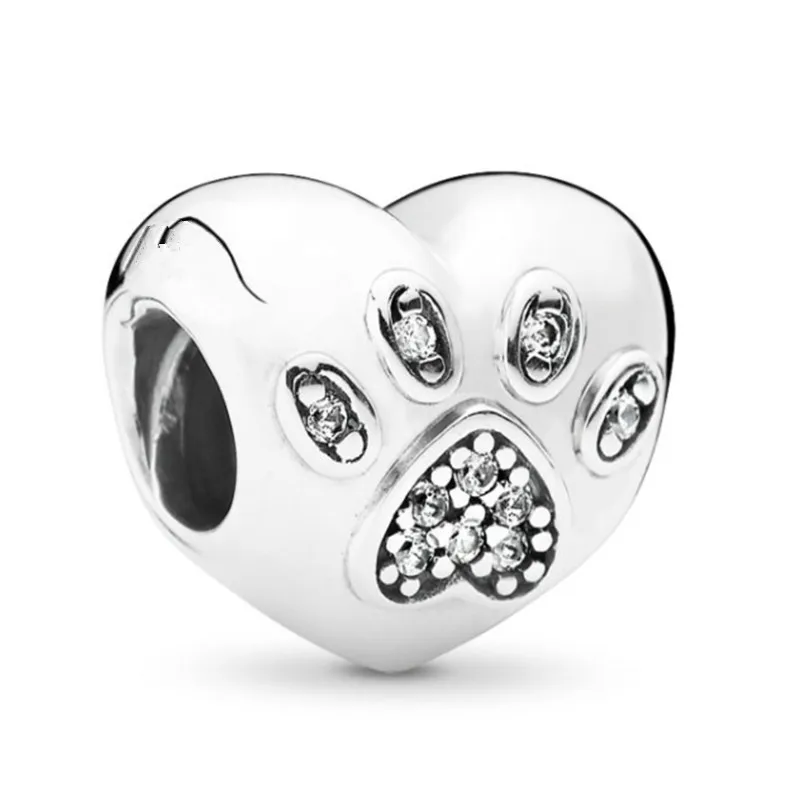 A-136 Серебро 925 Новое платье Мики Единорог Подвески бусины подвеска Подходит Pandora Браслеты и ожерелья для женщин DIY любителей ювелирных изделий - Цвет: A-136