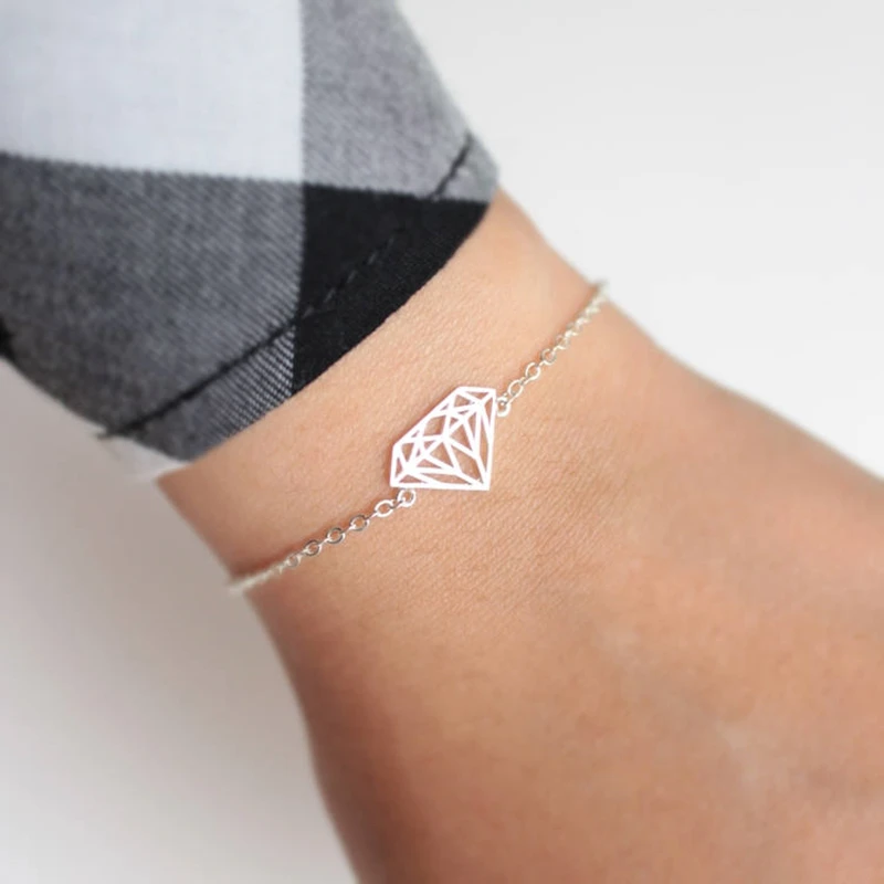 Браслет из нержавеющей стали для мужчин и женщин ювелирное изделие с