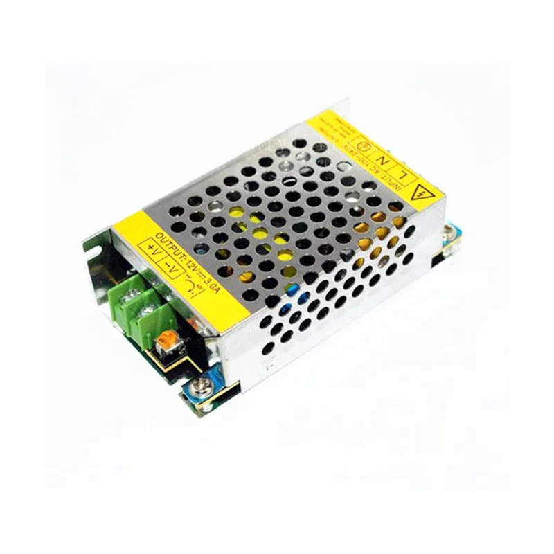 Драйвер источника питания для светодиодной ленты 12 В постоянного тока 3 А 36 Вт 110
