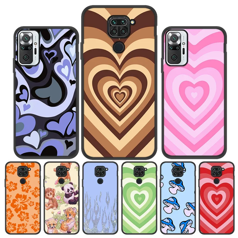 

Redmi Note 10 Pro Case Soft Silicone For Xiaomi Redmi Note 10S 9S 9T 9C NFC K20 K30 Ultra Pro Go Note 5A Prime 5 Pro Back Covers