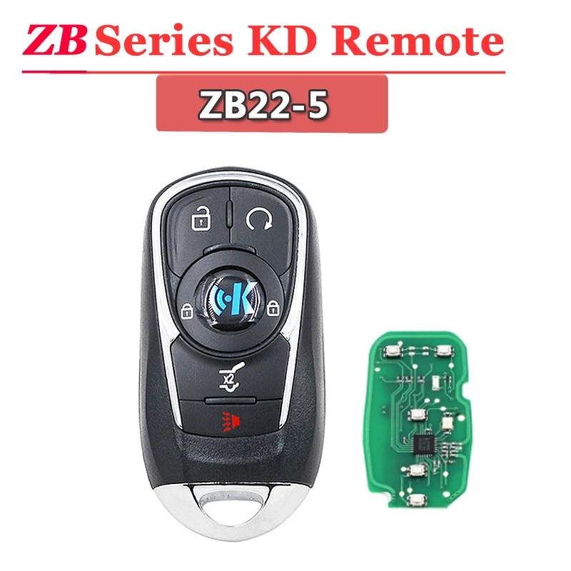 

Смарт-ключ KEYDIY ZB22-5 KD дистанционный ключ универсальная запасная внутренняя часть серии ZB для автомобильных ключей