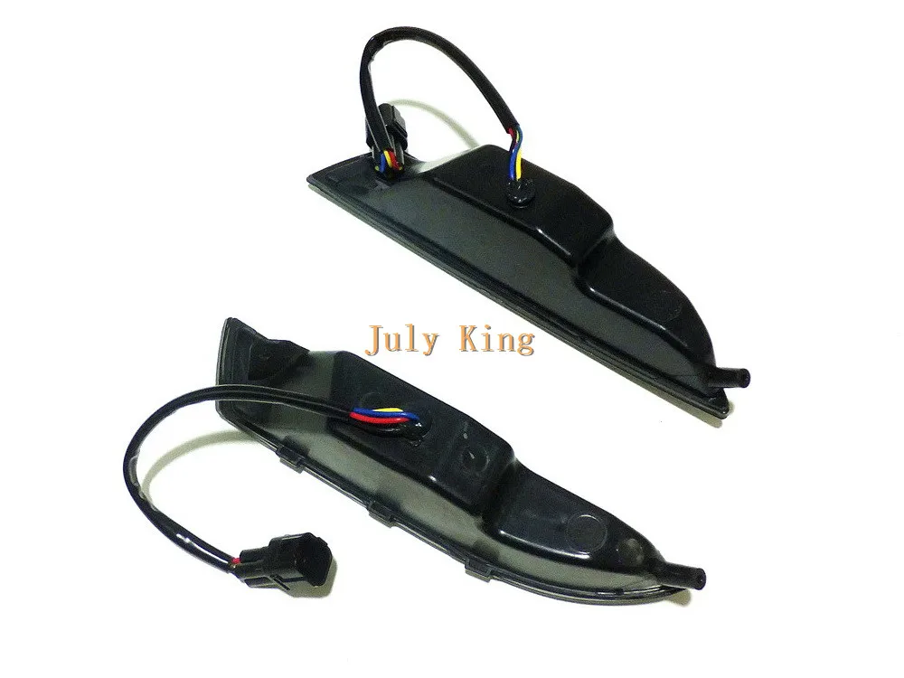 July King светодиодный чехол для дневных ходовых огней для VW scirocco 2008-14, Белый DRL+ Ice Blue Night DRL+ желтый стример поворотников