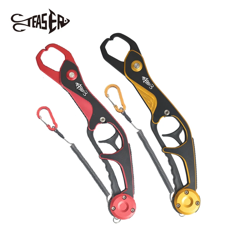 

Fishing Plier Lip Gripper 25cm 184g Aluminum Stainless Steel Catch Mouth Grabber Catcher Fish Grip Hook Lure Fishing Tackle Tool