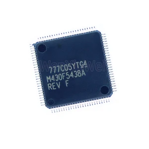 MSP430F5438AIPZR LQFP100 M430F5438A MSP430F5438A Microcontroller Chip