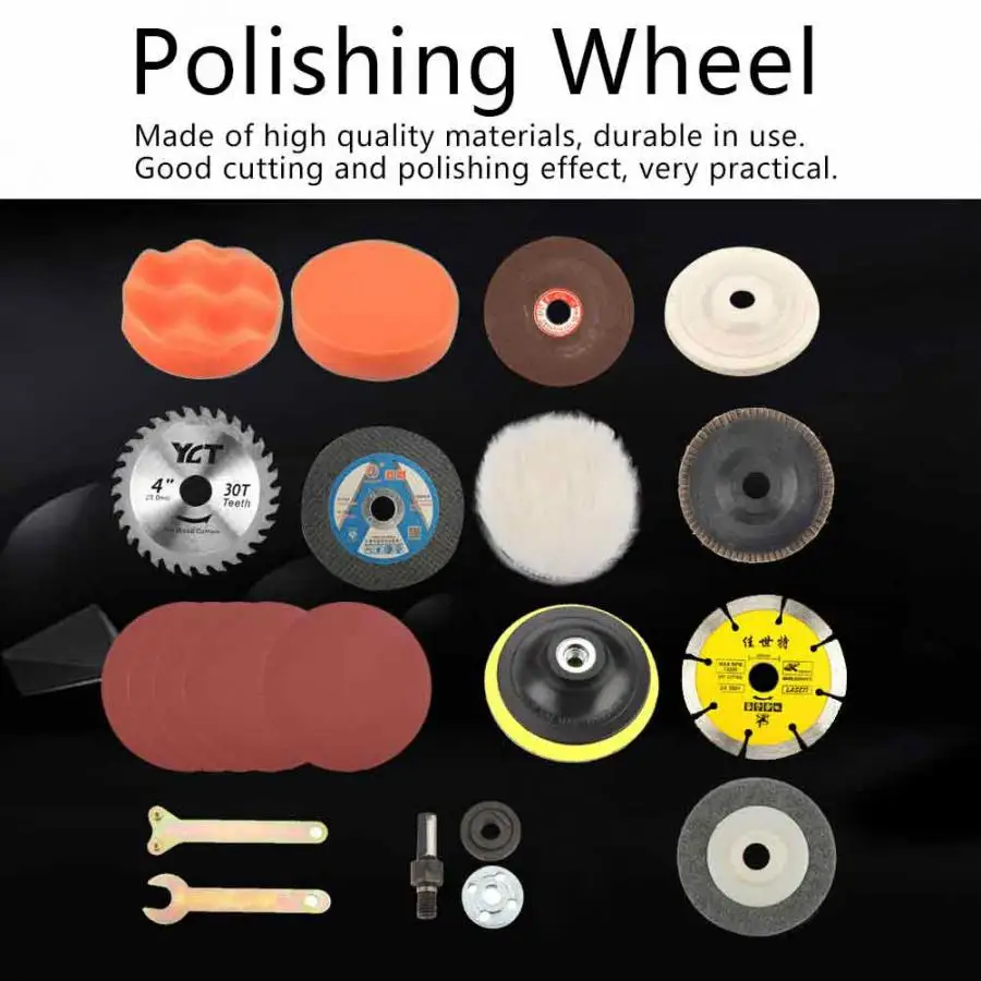 12 шт./компл. электрическая дрель конверсионная угловая шлифовальная машина