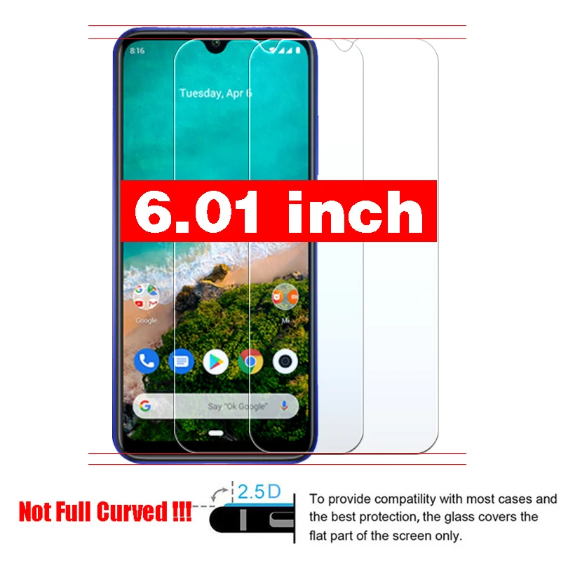 2 шт mi A3 стекло для xiaomi a3 a 3 Защита экрана закаленное 3a бронированная защитная