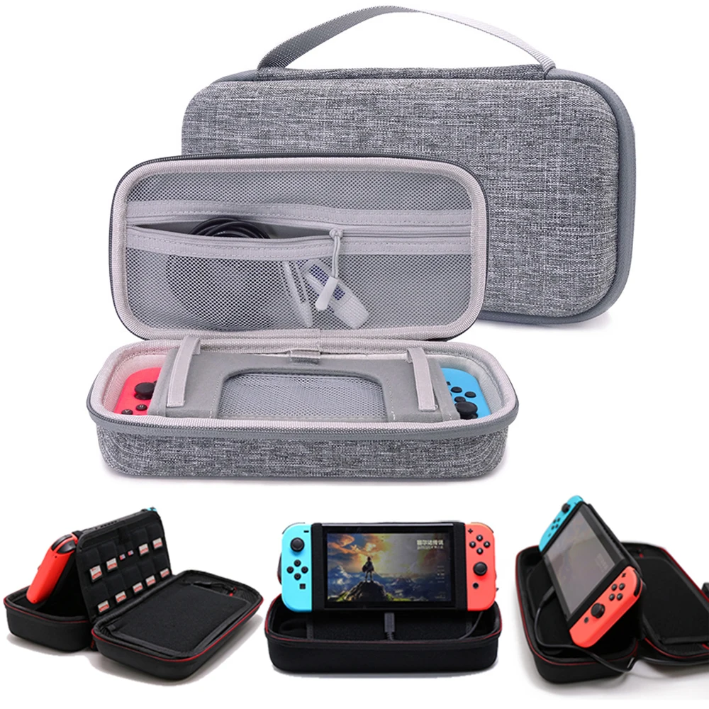 Big Storage Bag for Nintendo Switch Accessories Switch OLED Carrying Case Nintendoswitch Console Protective EVA Pouch Cover