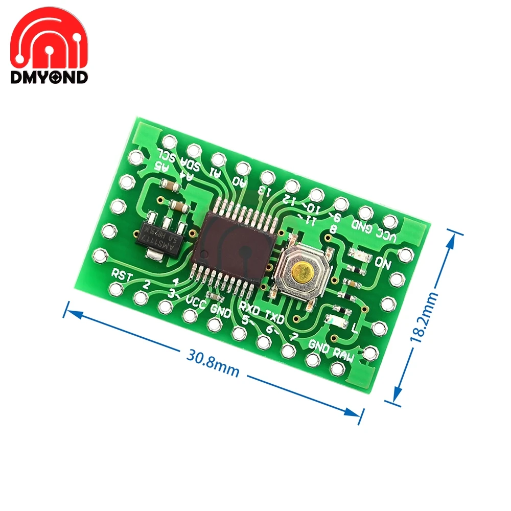 LGT8F328P SSOP20 MiniEVB BTE17 13 3 В Замена мини видеокамера регистратор с креплением к ATMEGA328P