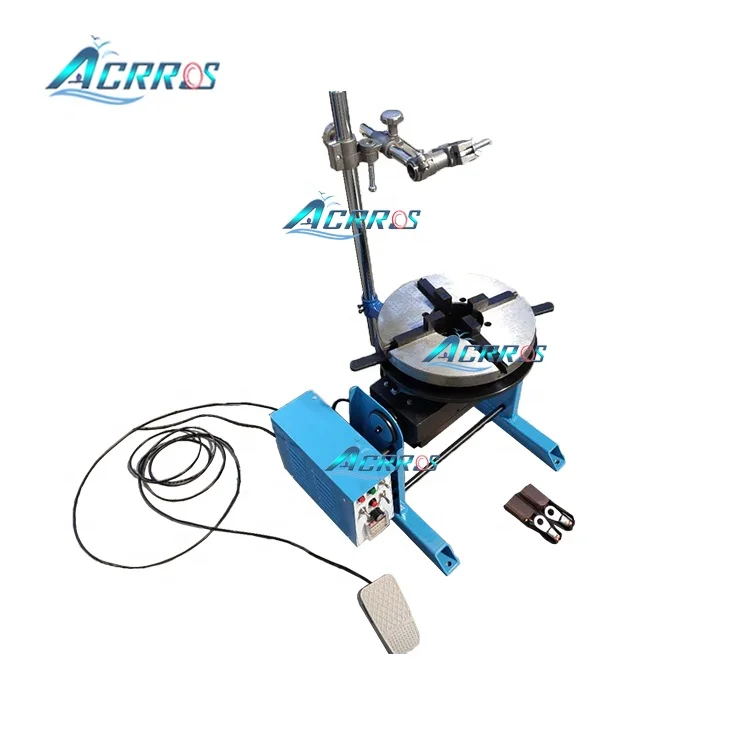 

AWP -50 50Kg Automatic Programmable CNC Welding Positioner With Chuck Timer 220V