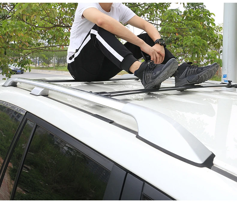 Roof Rack For Toyota Land Cruiser 200 V8 LC LC200 2008-2021 Rails Bar Luggage Carrier Bars top Cross bar Racks Rail Boxes | Автомобили и