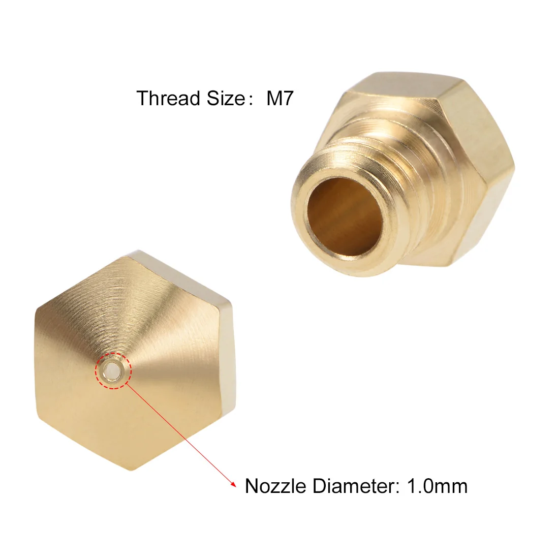 

Uxcell 10 1 3D M7 MK10 1,75