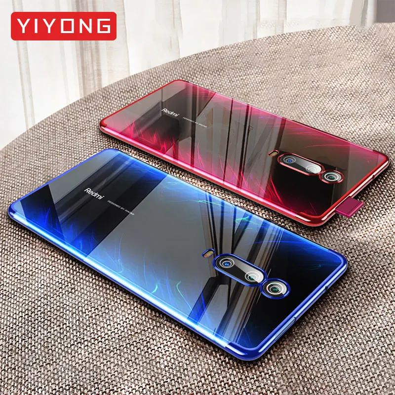 Redmi 4X 5 6 7 8 чехол YIYONG прозрачный силиконовый для Xiaomi Plus Pro Чехол покрытие 6A 7A 8A |