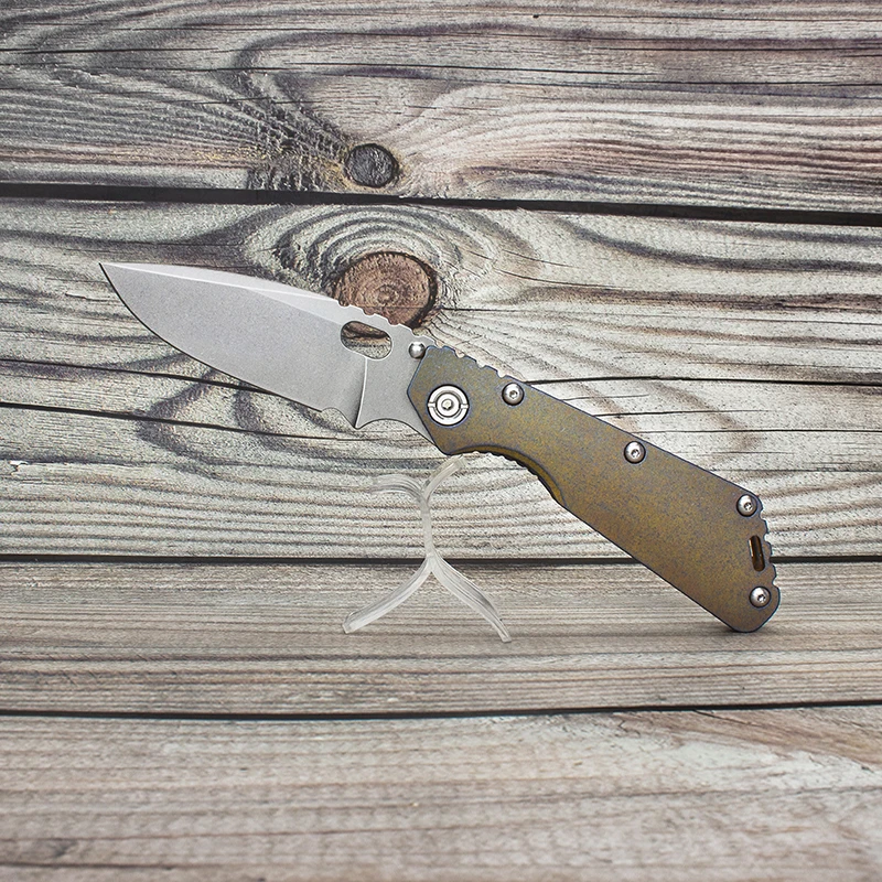 Нож складной из титана с титановой ручкой M390 | Инструменты