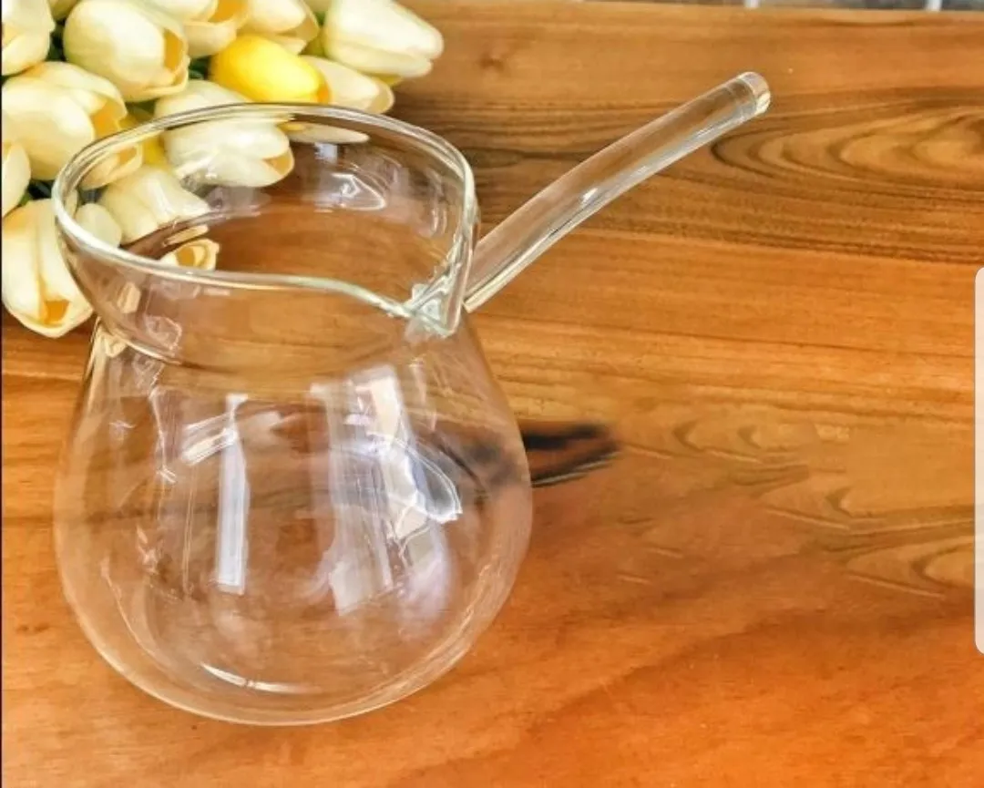 350 мл боросиликатных Стекло Кофе чайник бариста инструменты турецкий греческий