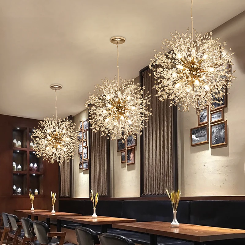 

Restaurant Led Pendant Lights For Living Dining Room Gold Silver Art Nordic Design Industrial Hanging Lamp Fixtures Home Lamp