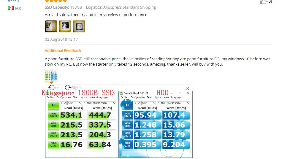 KingSpec SSD 120 ГБ 180 ГБ 360 ГБ SSD SATA3 SSD диск Внутренний твердотельный Накопитель SSD 2,5 дюймов жесткий диск для ПК ноутбука Настольный