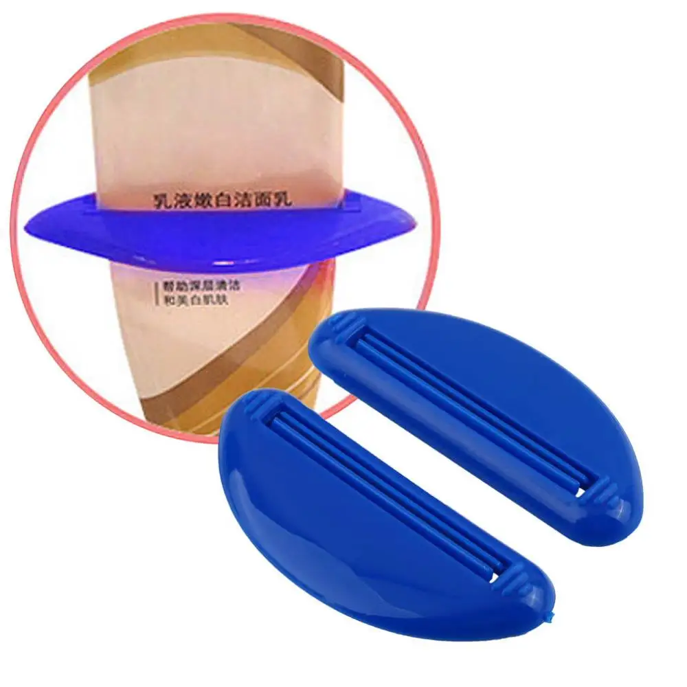 2PCS Toothpaste Squeezer Squeeze Tooth Paste Tube Cosmetics Cleanser Extruder Clamps Dispenser Clip | Дом и сад