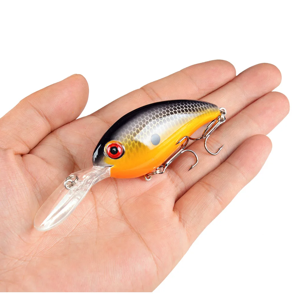 1PCS Minnow Fishing Lure 100mm14g Topwater Hard Bait Wobbler Jig Crankbait Carp Striped bass Pesca tackle SwimBait - купить по