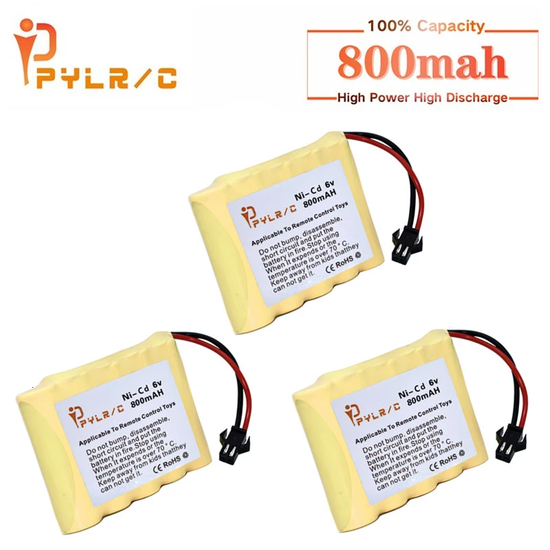 6v 800 мач перезаряжаемые батаре