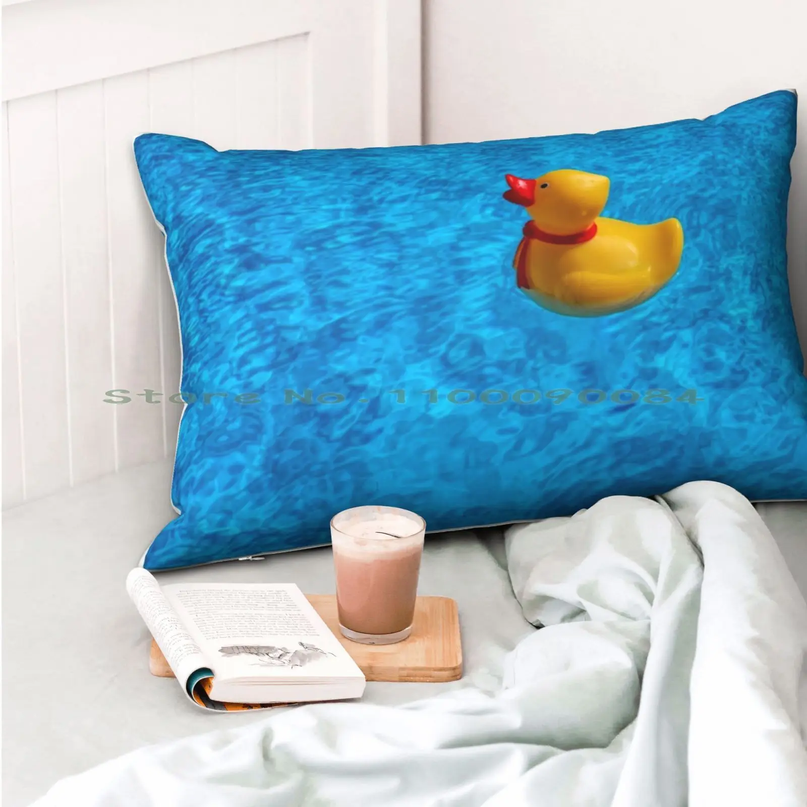 Чехол-Подушка с изображением утки в бассейне 20x30 50*75 для дивана спальни