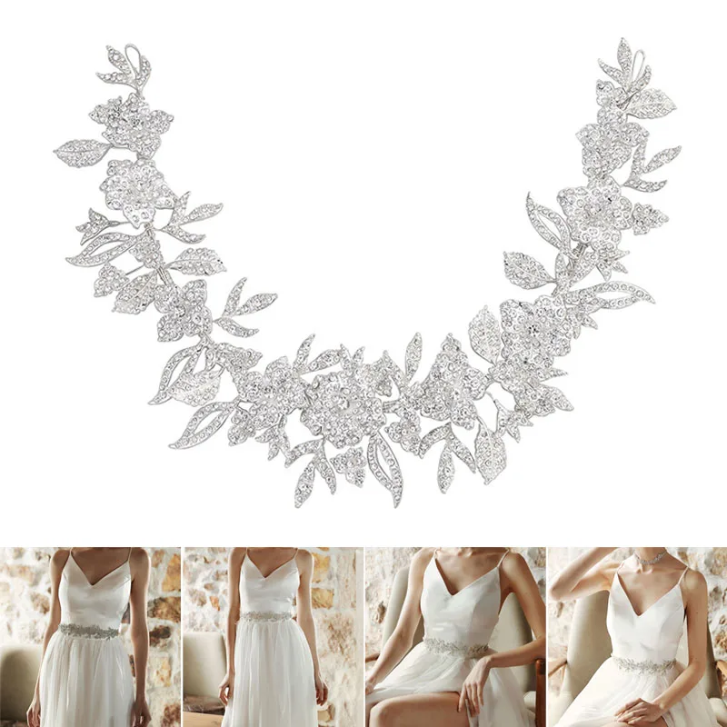 Стразы пояс сплав аксессуары для свадьбы невесты подружки LF88|Женские ремни| |