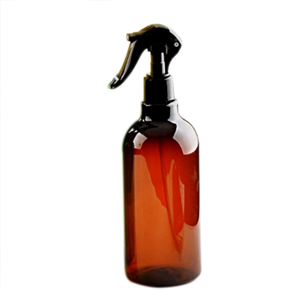 

250ML/500ML Amber PET Spray Empty Bottles Trigger Sprayer Essential Oils Aromatherapy Perfume Colorful Refillable Bottle