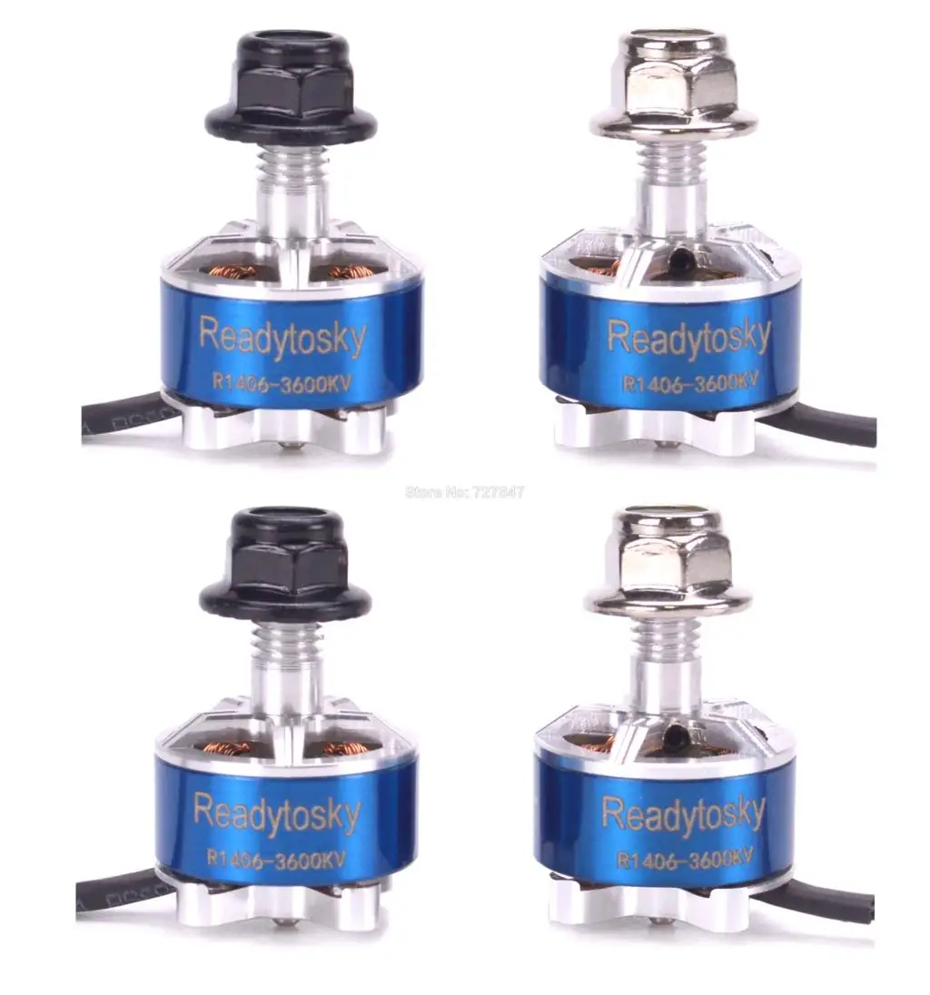 Новый Readytosky 1406 3600KV 2 4S CW CCW бесщеточный двигатель для RC моделей Мультикоптер Рамка
