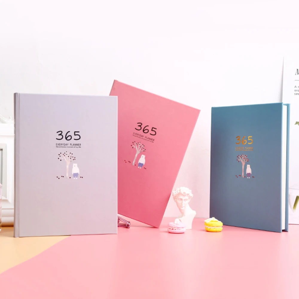 Счастливый еженедельник настольный для заметок записная книжка ежемесячный