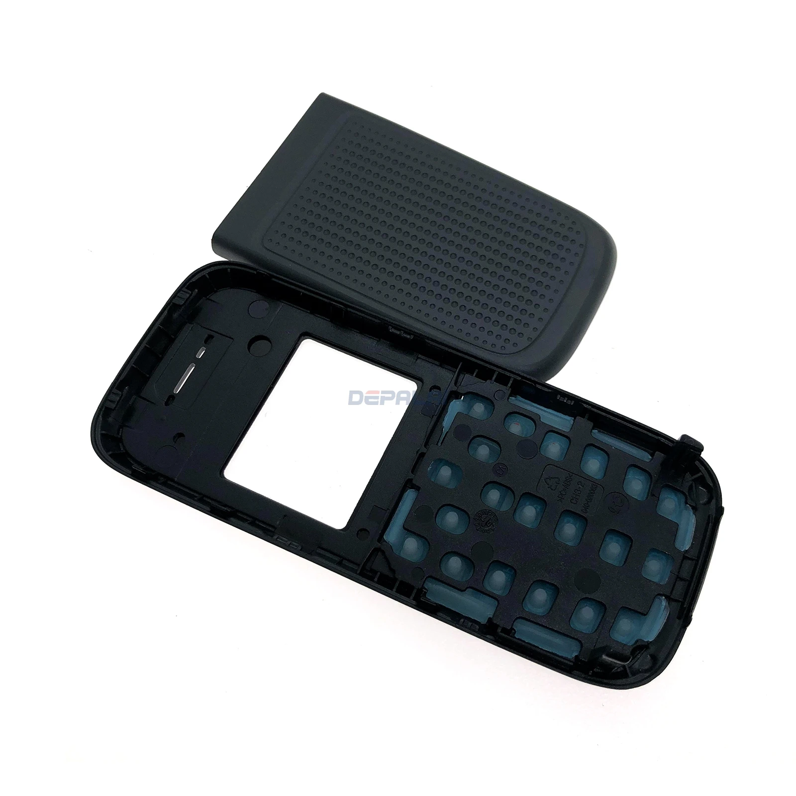 Для Nokia 1202 1200 1208 Корпус Передняя Лицевая панель + задняя крышка Крышка батарейного