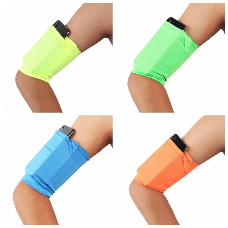 

H Cell Phone Bag Armband Outdoor Universal Mobile Phone Case Bags Hight Elastic Breathable Jogging Arm Band Cellphone Arm
