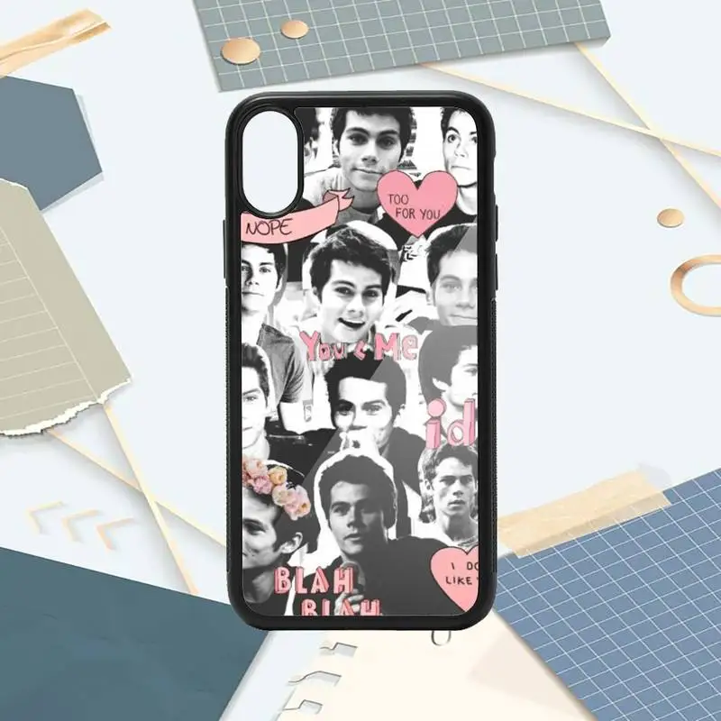 

Dylan O'Brien teen wolf Phone Case PC for iPhone 11 12 pro XS MAX 8 7 6 6S Plus X 5S SE 2020 XR