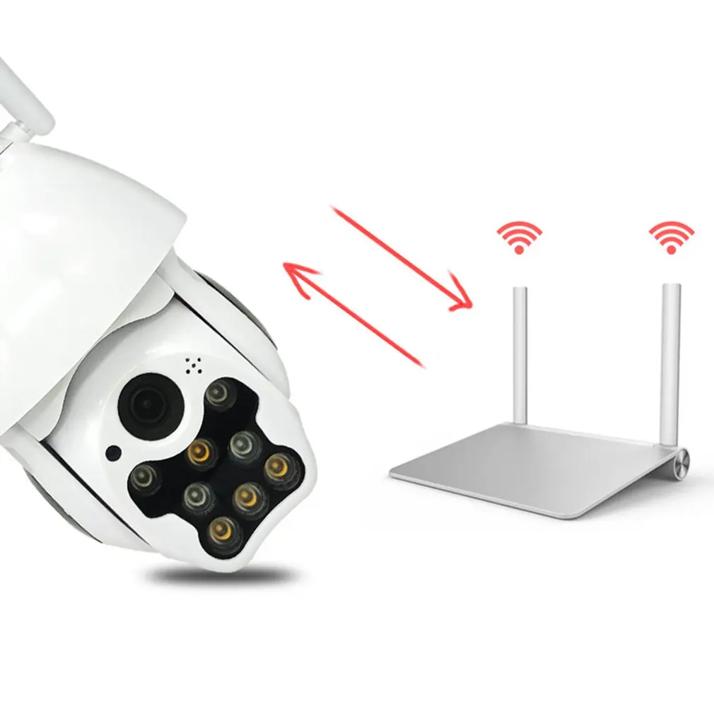 

Wireless Outdoor Surveillance Camera Mobile Phone Remote Cloud Billiard Machine Smart Night Vision 1080P HD Network Camera