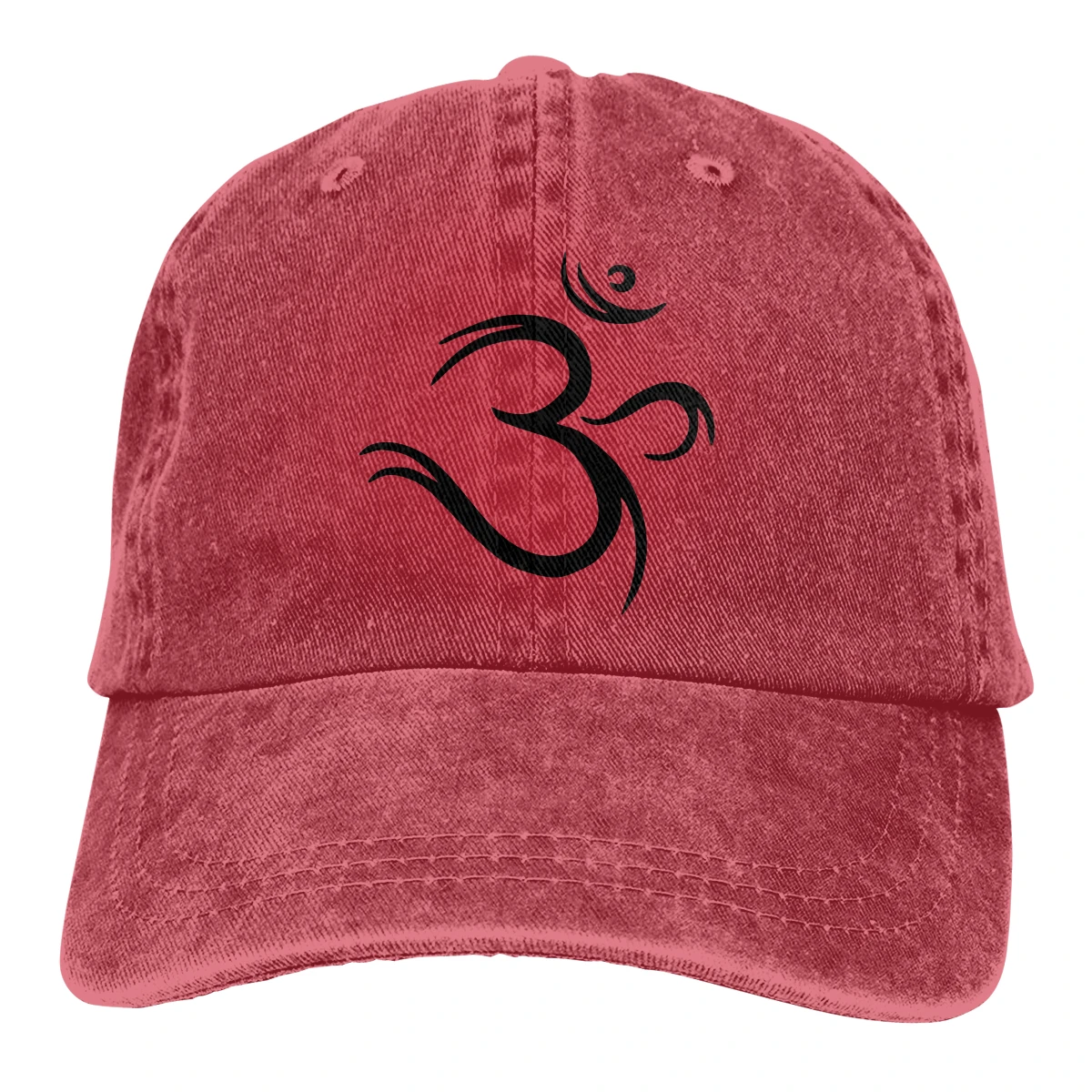 

Om Symbol Aum Sign T men womens Retro Washed Cowboy hat Vintage